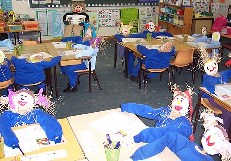 Classroom scarecrow ideas